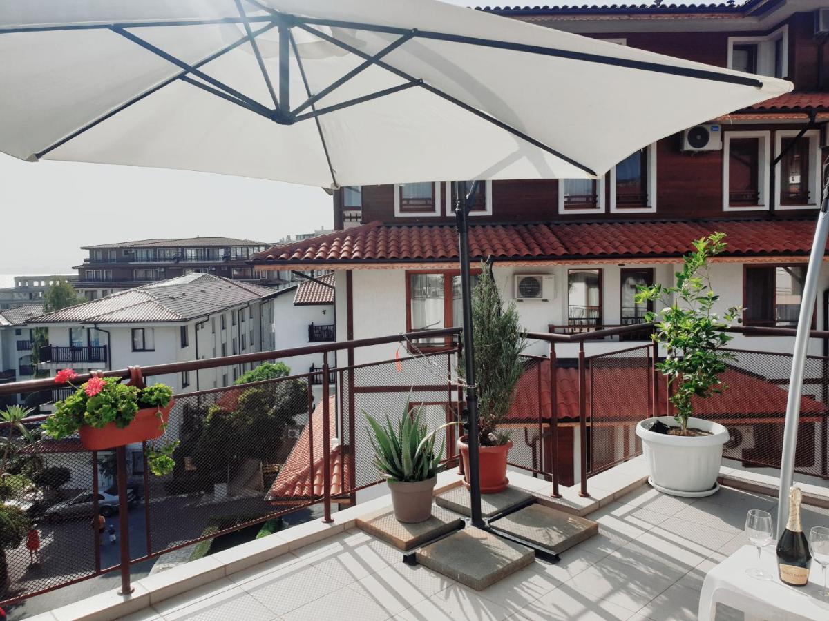 Apartament La Terrace Sea View Święty Włas Zewnętrze zdjęcie